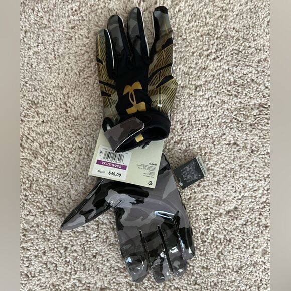 Under Armour Men's UA F8 Novelty Football Gloves - Picture 4 of 4